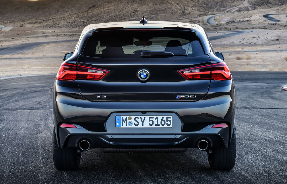 BMW X2 M35i, imagini și detalii oficiale: 306 CP oferiți de cel mai potent motor de 2.0 litri din gama constructorului - Poza 12
