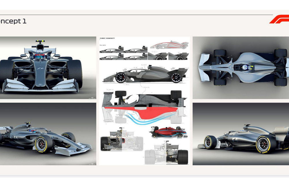 Studiu de design pentru monoposturile de Formula 1 din sezonul 2021: FIA propune 3 concepte - Poza 2