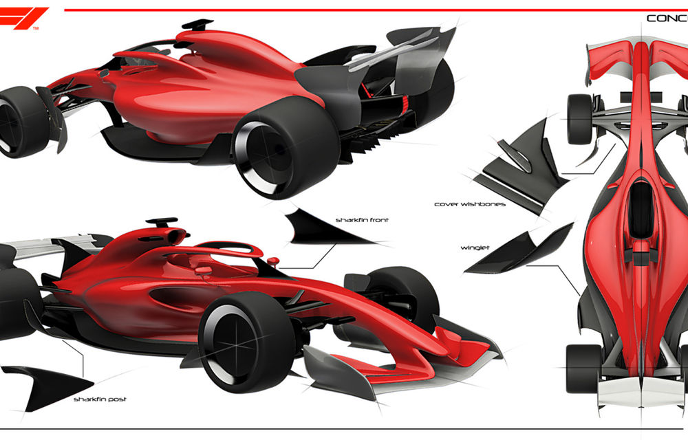 Studiu de design pentru monoposturile de Formula 1 din sezonul 2021: FIA propune 3 concepte - Poza 3