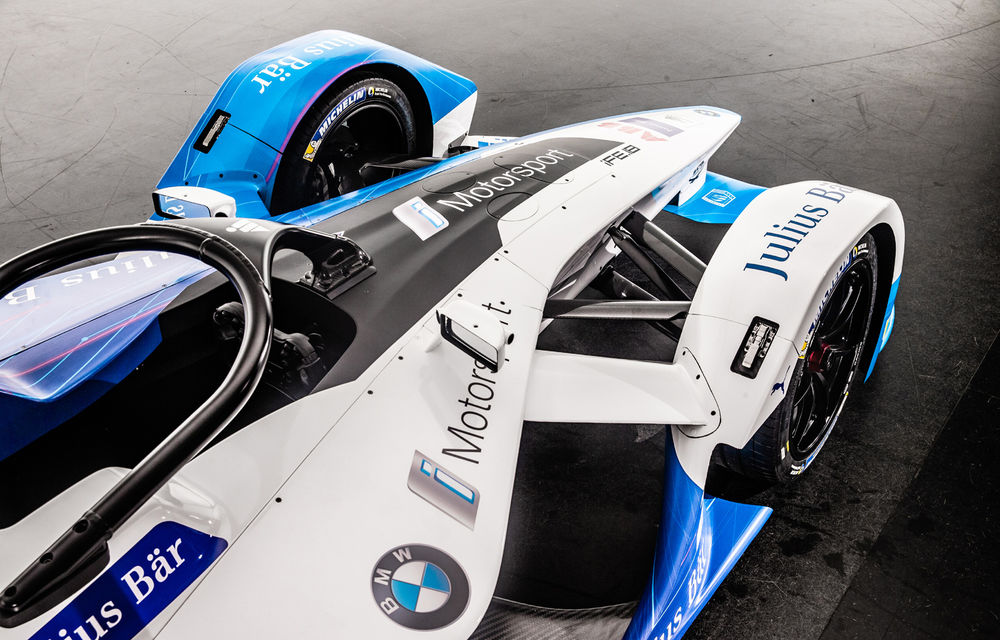 BMW prezintă monopostul cu care va debuta în competiția electrică Formula E: motor de 340 de cai putere - Poza 6