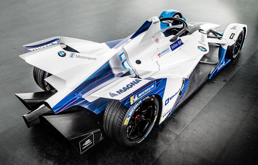 BMW prezintă monopostul cu care va debuta în competiția electrică Formula E: motor de 340 de cai putere - Poza 4