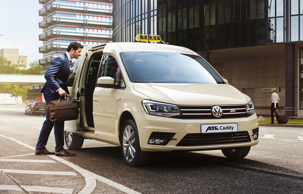 Electrificare utilitară: Volkswagen ABT e-Caddy este full-electric și poate transporta pasageri sau marfă până la 220 de kilometri - Poza 1
