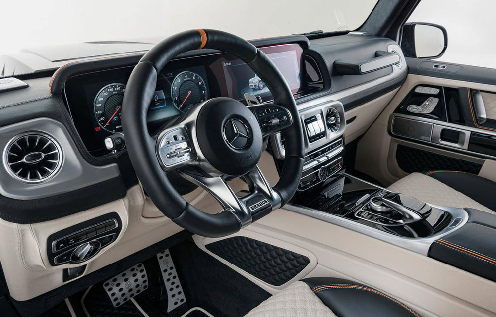Tuning semnat de Brabus: 700 CP și 950 Nm pentru noul Mercedes-AMG G63 - Poza 11