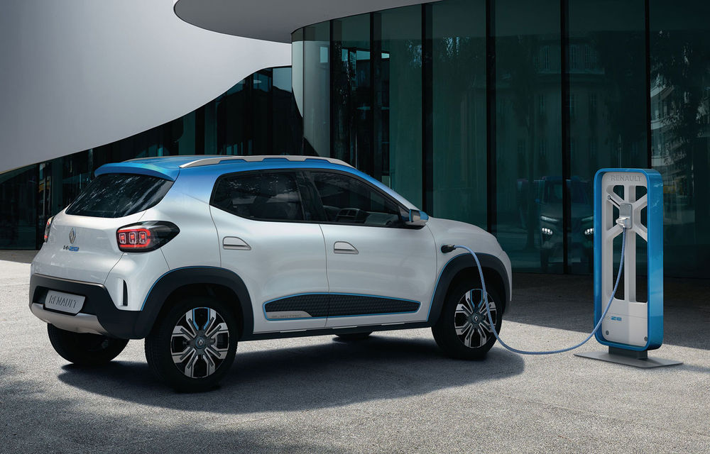 Renault K-ZE concept: prototipul francezilor anunță un viitor mini-SUV electric - Poza 2