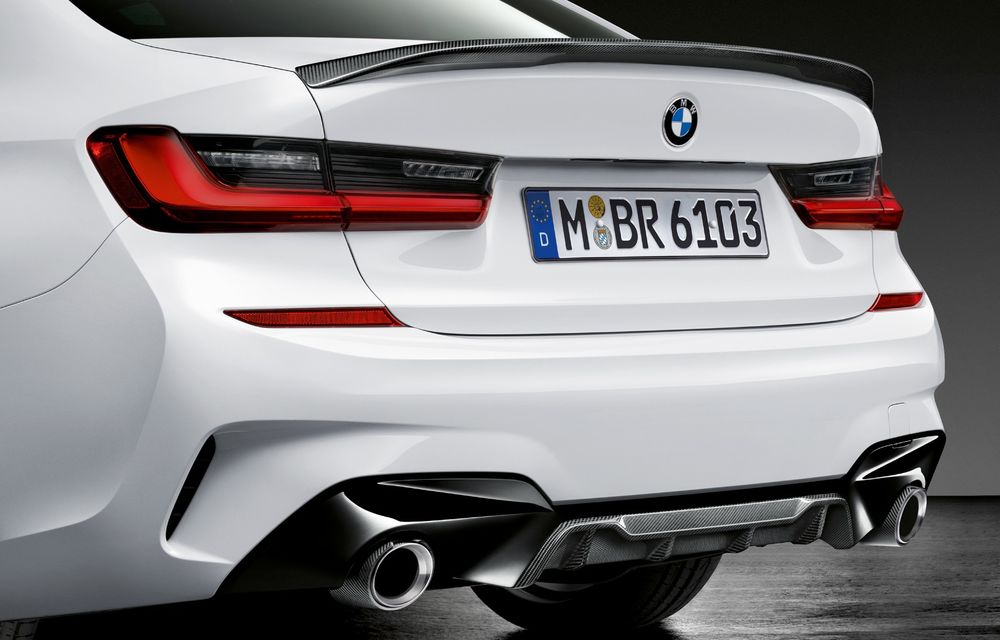 Accesorii M Performance pentru noul Seria 3: BMW a pregătit elemente de caroserie și accesorii de interior derivate din cele folosite pe mașinile de competiție - Poza 7