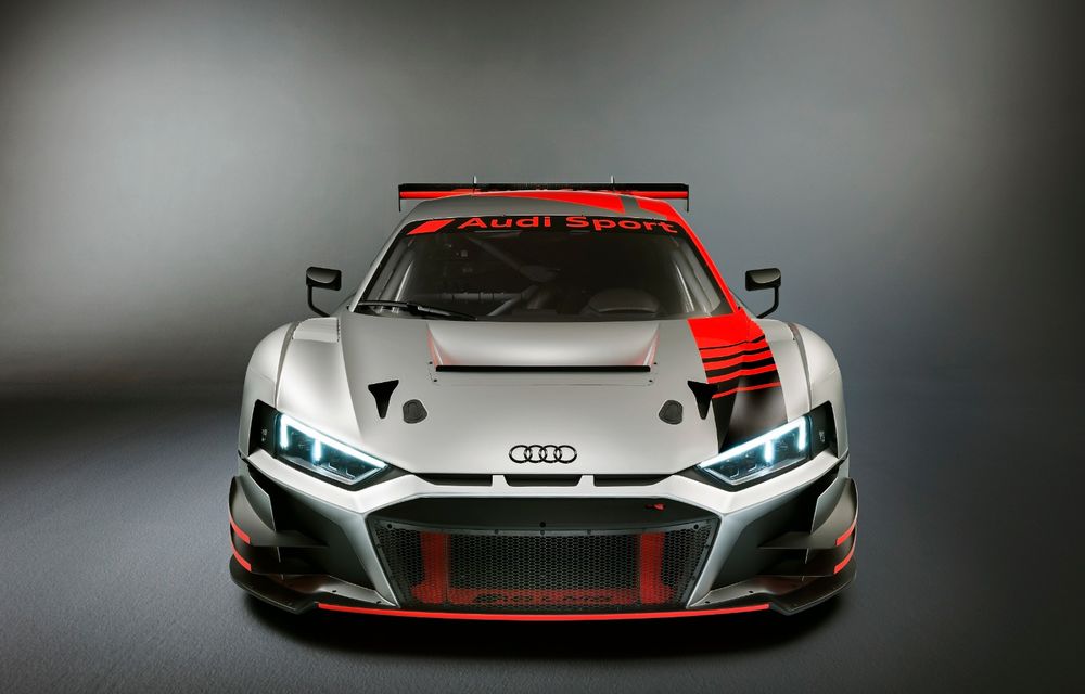 Audi lansează R8 LMS GT3: modelul de competiții a primit îmbunătățiri minore și ajunge pe circuit la începutul anului viitor - Poza 2
