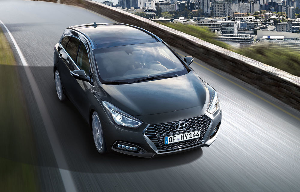 Îmbunătățiri în gama Hyundai i40: mici modificări estetice, sisteme noi de siguranță și apariția motorului diesel de 1.6 litri - Poza 2