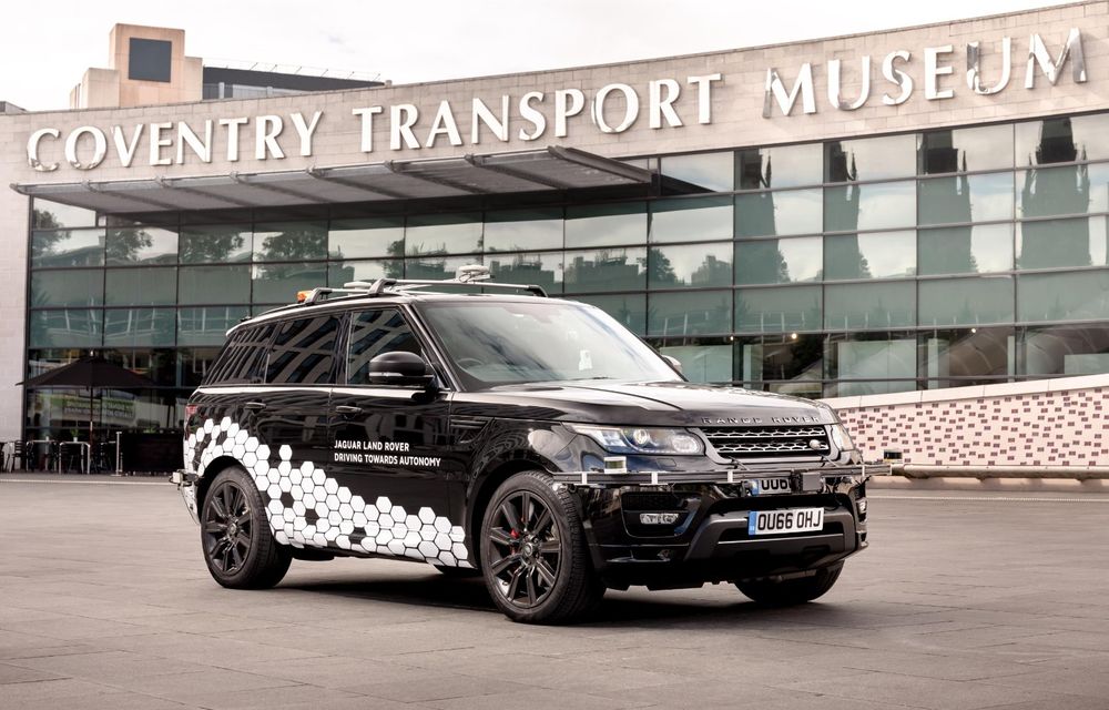 Un Range Rover Sport autonom a fost testat cu succes în Marea Britanie: “Vrem ca mașinile autonome să devină o realitate pentru clienți în cel mult 10 ani” - Poza 2