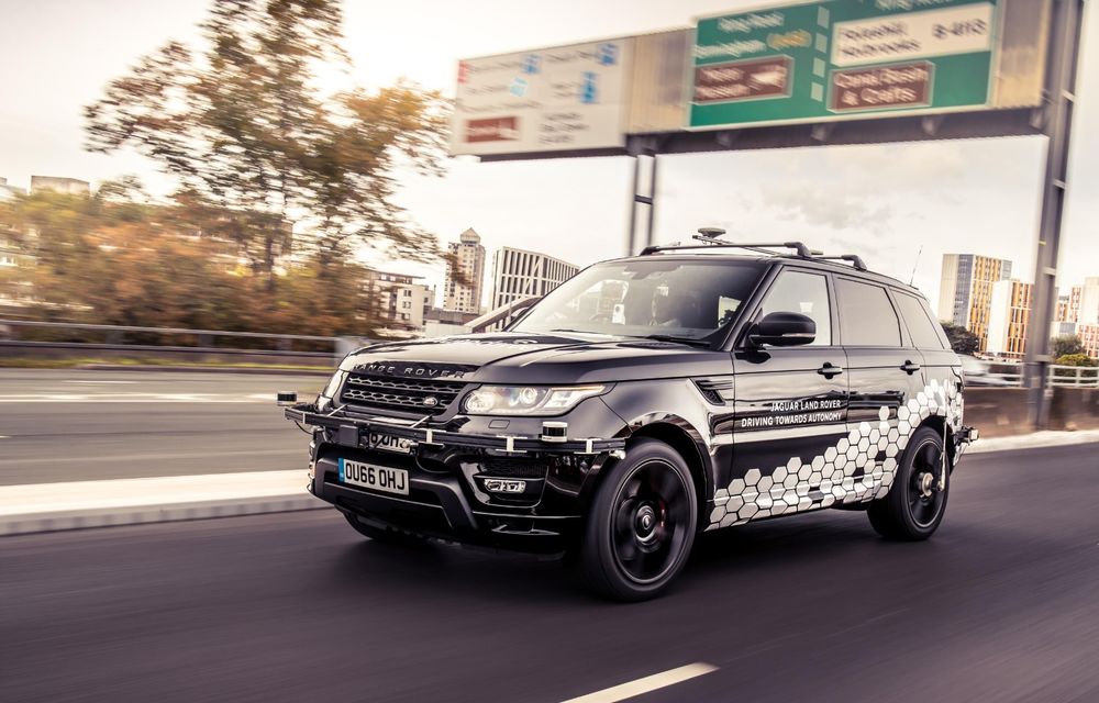 Un Range Rover Sport autonom a fost testat cu succes în Marea Britanie: “Vrem ca mașinile autonome să devină o realitate pentru clienți în cel mult 10 ani” - Poza 3