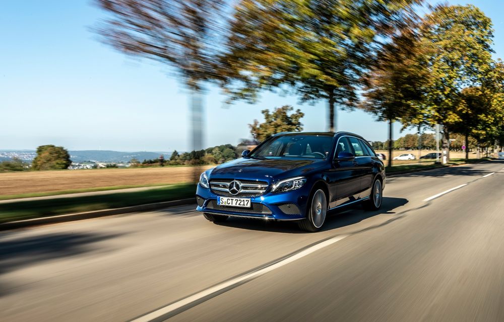 Detalii despre versiunea Mercedes-Benz C300de: plug-in hybrid diesel-electric cu 306 CP și autonomie electrică de până la 57 de kilometri - Poza 2