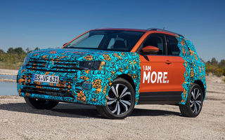 Un nou teaser video cu Volkswagen T-Cross: viitorul SUV promite un pachet generos de sisteme de siguranță