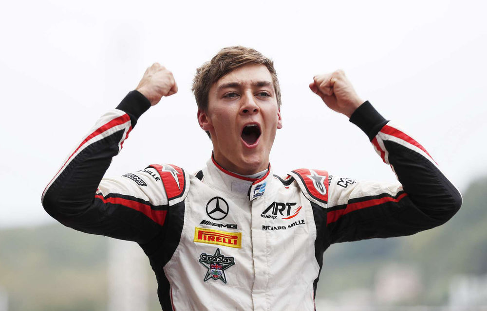 Williams a semnat cu George Russell pentru 2018: aproape campion în Formula 2, britanicul năruie ultima speranță a lui Ocon - Poza 1