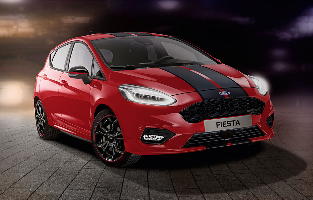 Îmbunătățiri pentru Ford Fiesta: modelul de clasă mică este disponibil în versiunile Red și Black Edition - Poza 2