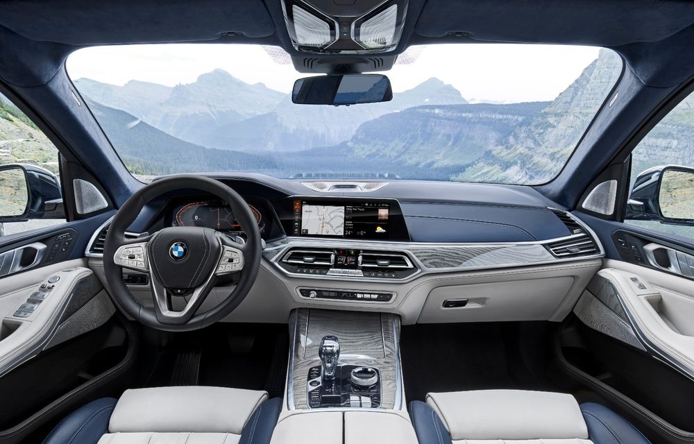 Oficial: BMW X7 se prezintă. Cel mai mare SUV din gama bavarezilor oferă 7 locuri și motorizări de până la 400 CP în Europa - Poza 41