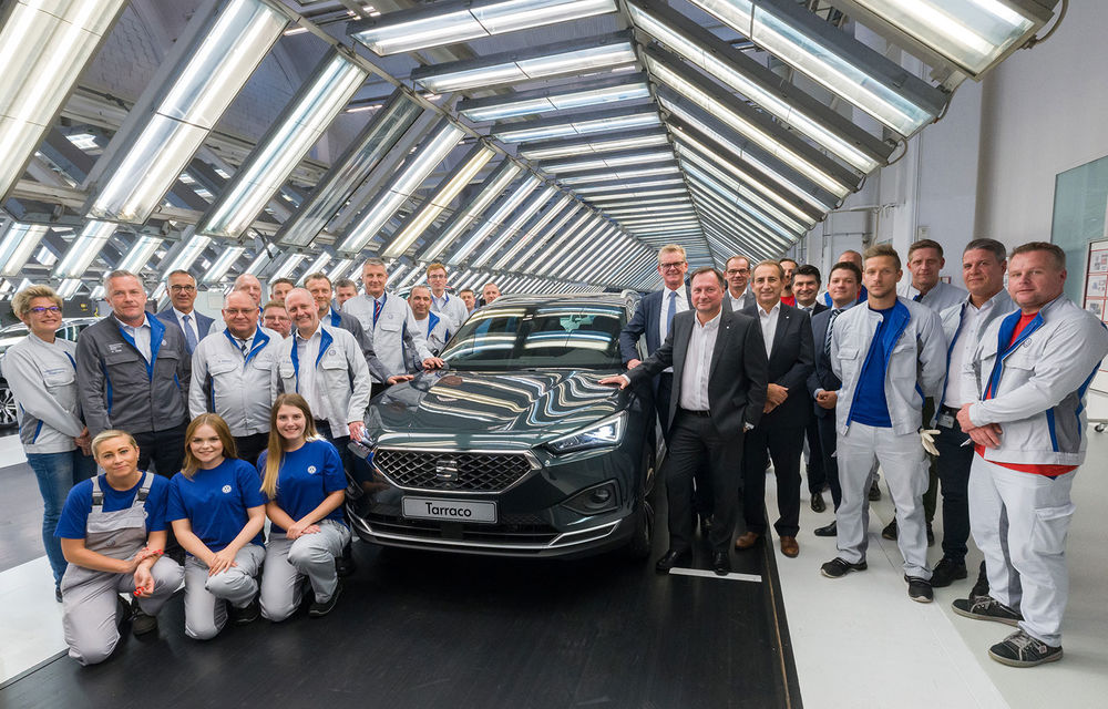 Seat a demarat producția noului Tarraco: cel mai mare SUV din gama constructorului spaniol este asamblat la Wolfsburg - Poza 1