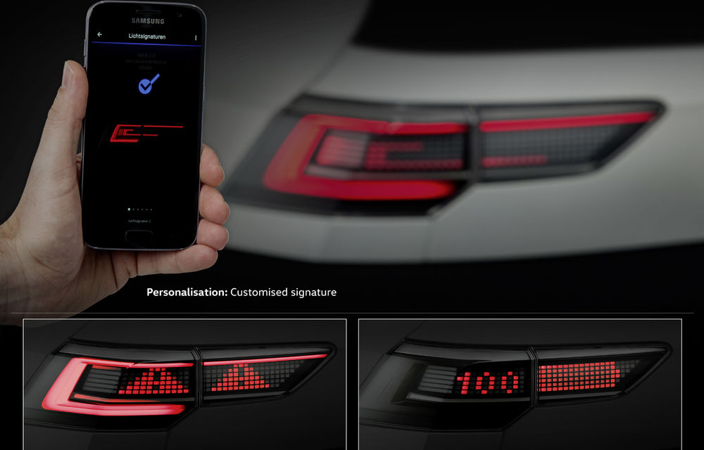 Volkswagen dezvoltă noi tehnologii de iluminare: semnături personalizate și indicații pentru orientare și parcare - Poza 6