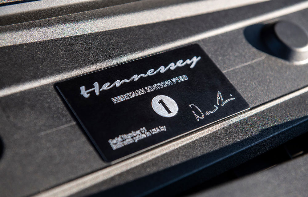 Tunerul Hennessey lansează Heritage F-150: pick-up-ul primește mai multă putere și &quot;hainele&quot; lui Ford GT40 - Poza 12