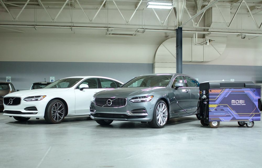 Investiții în tehnologie: Volvo a cumpărat acțiuni la un start-up ce produce stații mobile de încărcare pentru mașinile electrice - Poza 1