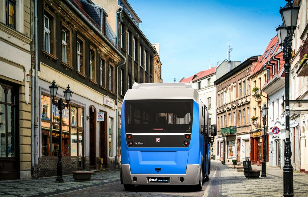 Autobuzul electric cu tehnologie de BMW i3: Karsan Jest Electric are autonomie de 210 kilometri și a primit comenzi inclusiv în România - Poza 5
