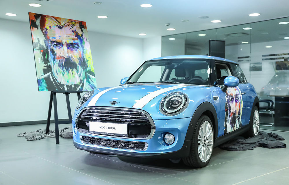 Auto Cobălcescu a inaugurat un showroom Mini în București: evenimentul a fost marcat prin lansarea unui proiect de artă - Poza 1
