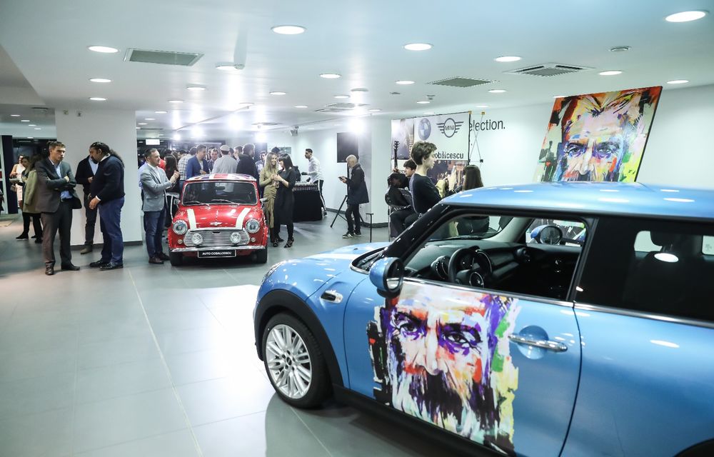 Auto Cobălcescu a inaugurat un showroom Mini în București: evenimentul a fost marcat prin lansarea unui proiect de artă - Poza 6