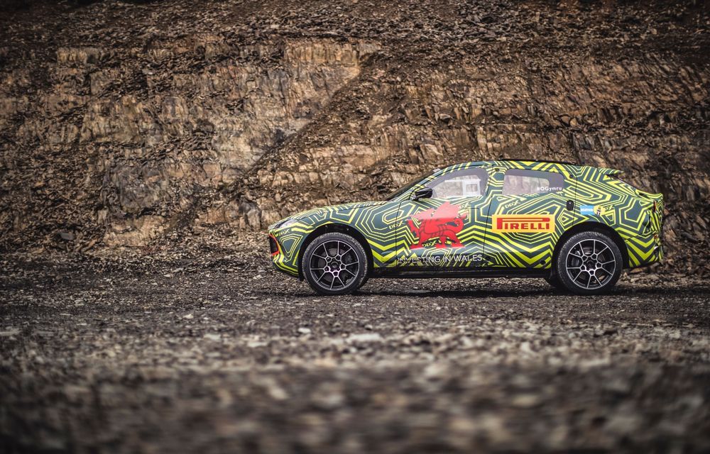 Aston Martin a început testele cu primul său SUV: numele DBX a fost confirmat oficial - Poza 3