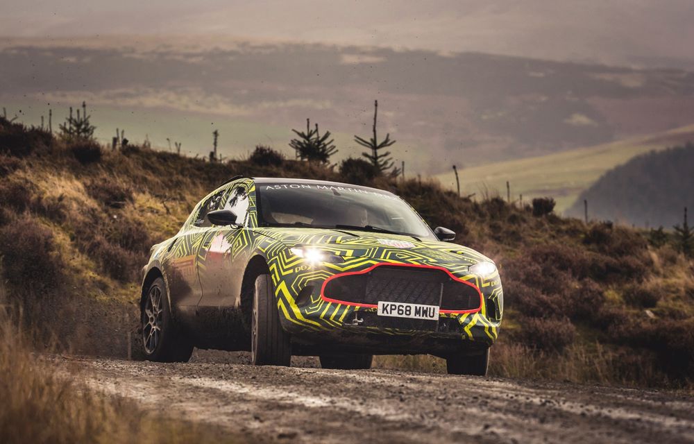 Aston Martin a început testele cu primul său SUV: numele DBX a fost confirmat oficial - Poza 5