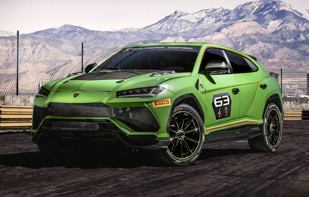 Lamborghini Urus ST-X: conceptul anticipează lansarea unui Urus de curse pentru o competiție monomarcă în 2020 - Poza 1