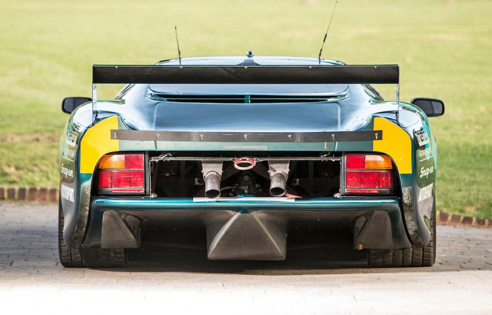 Un Jaguar XJ220 C va fi scos la licitație: modelul britanic a fost pilotat de David Coulthard în cursa de 24 de ore de la Le Mans - Poza 3