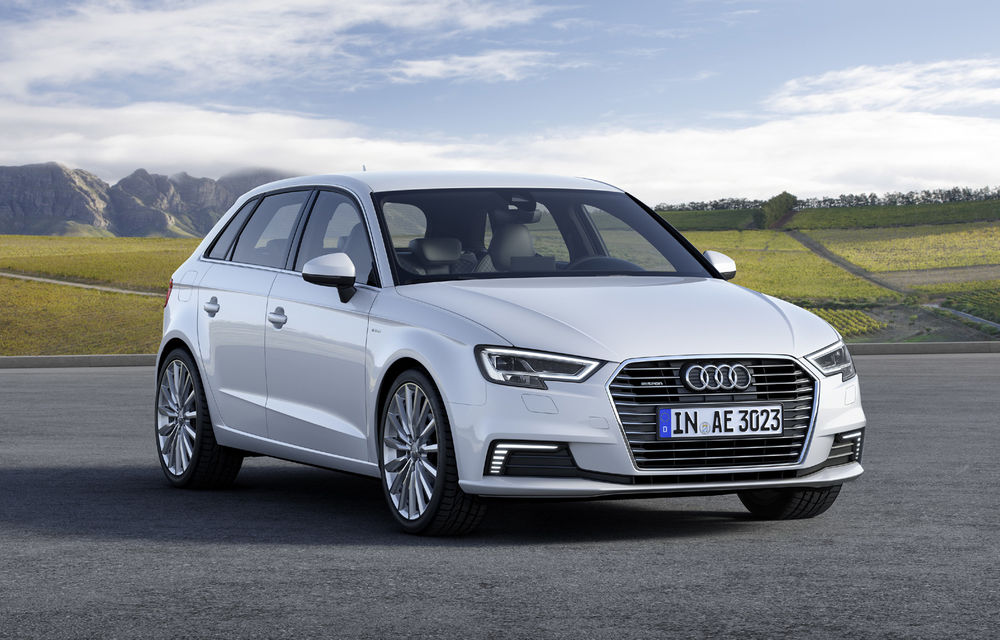 Audi A3 Sportback e-tron, eliminat din gamă: modelul plug-in hybrid nu respectă noile standarde de poluare - Poza 1