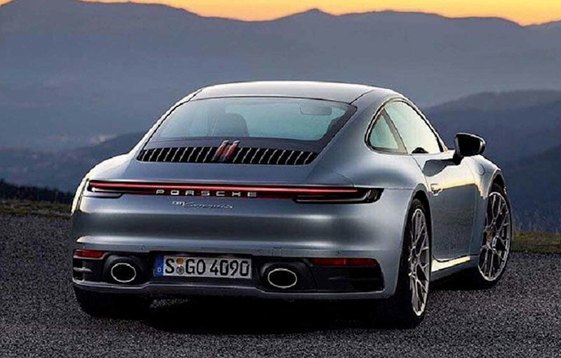 Acesta este noul Porsche 911: a opta generație a modelului german, &quot;scăpată&quot; pe internet înainte de prezentarea din Los Angeles - Poza 3