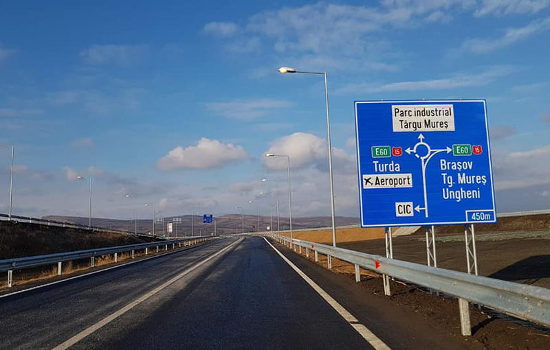 România are încă 13.7 kilometri de autostradă: a fost deschis traficul rutier pe ruta Ungheni - Ogra - Iernut de pe A3 - Poza 1