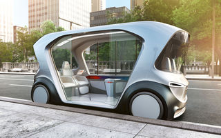 Soluție germană pentru transportul urban: Bosch a dezvoltat conceptul unui shuttle electric și autonom