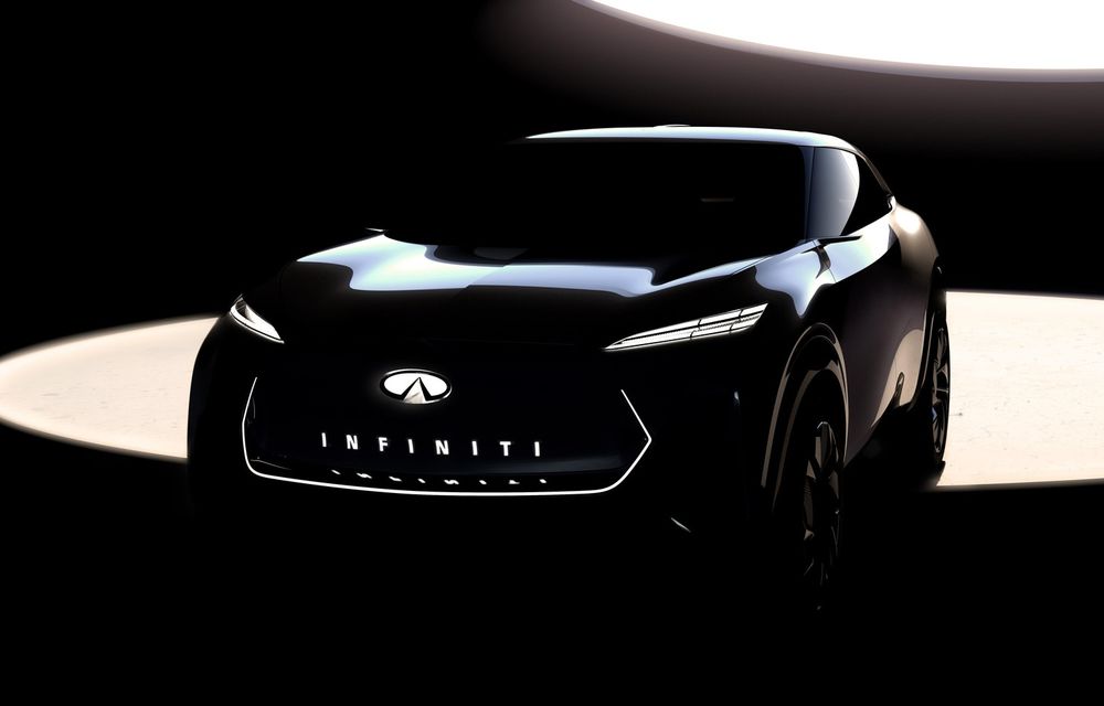 Infiniti pregătește lansarea unui crossover 100% electric: conceptul va fi dezvăluit în ianuarie, la Detroit - Poza 1