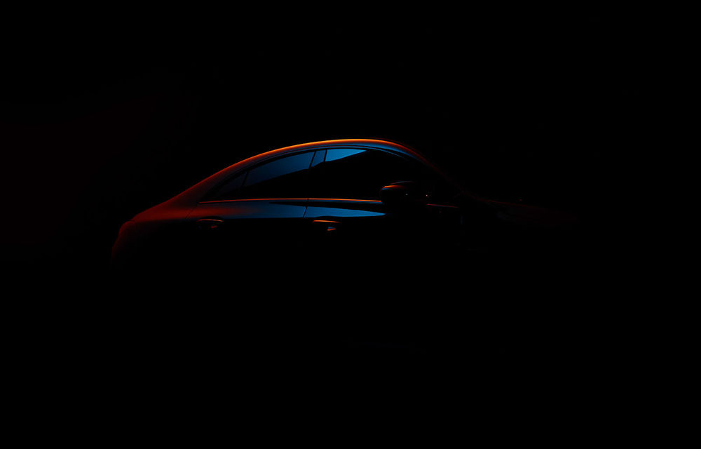 Prima imagine teaser cu viitoarea generație Mercedes-Benz CLA: modelul producătorului german debuteză în 8 ianuarie - Poza 1