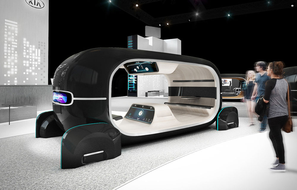 Kia va prezenta în ianuarie tehnologii pentru mașini autonome: sud-coreenii vor să personalizeze spațiul interior pe baza emoțiilor - Poza 1