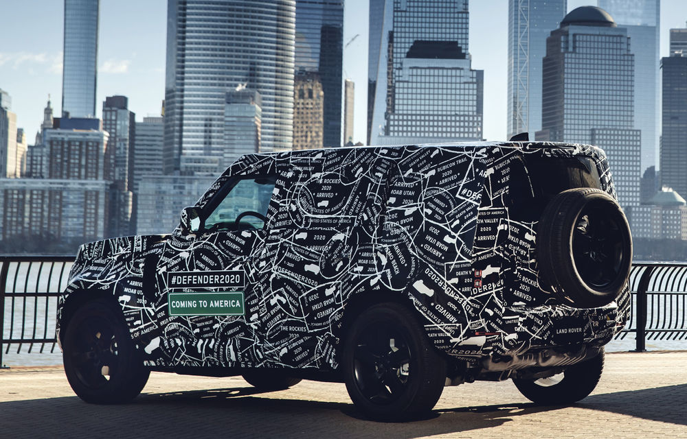 Primele imagini cu noua generație Land Rover Defender: modelul off-road, testat sub camuflaj înainte de prezentarea din 2019 - Poza 16