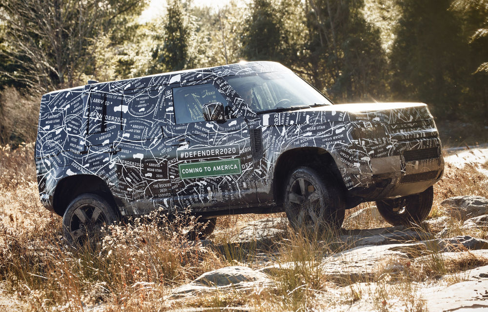 Primele imagini cu noua generație Land Rover Defender: modelul off-road, testat sub camuflaj înainte de prezentarea din 2019 - Poza 8