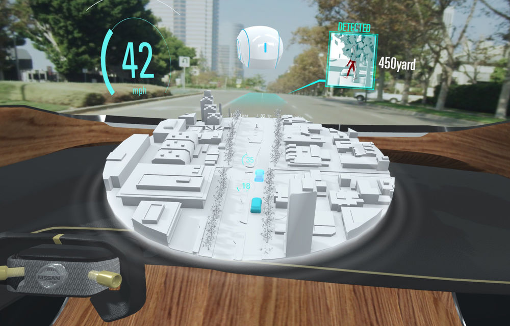 Nissan dezvoltă hărți digitale la 360 de grade: șoferii vor putea avea o imagine de ansamblu asupra traseului - Poza 1