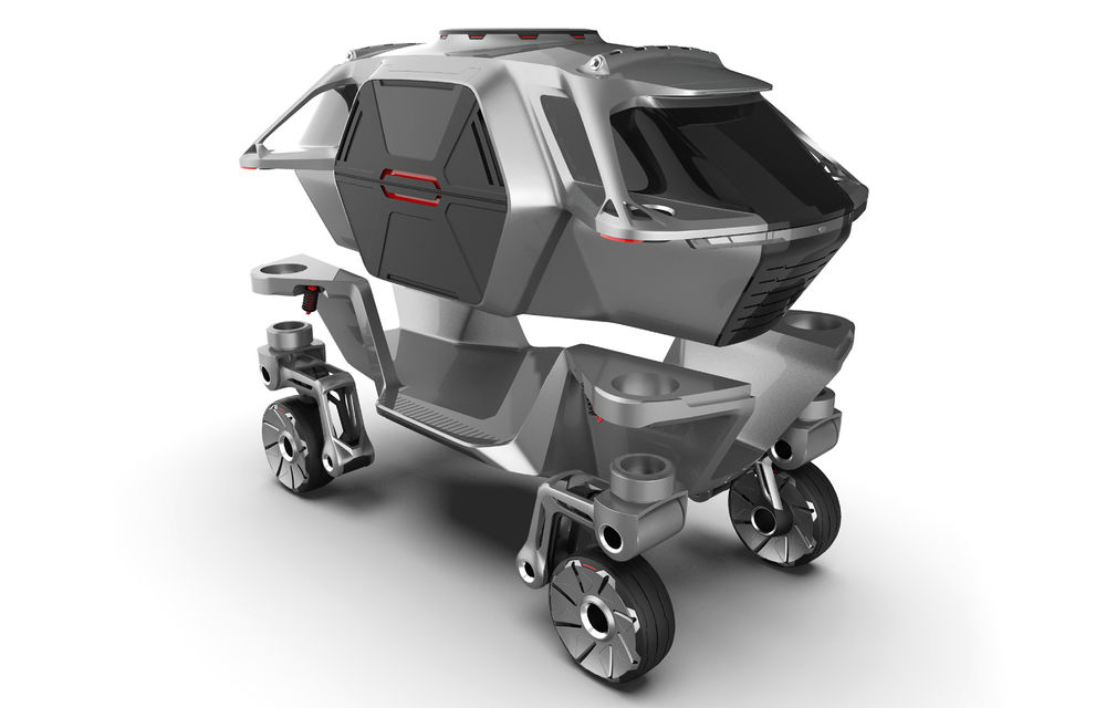 Hyundai Elevate: concept pentru o mașină pentru misiuni de salvare capabilă să parcurgă orice suprafață de teren - Poza 5