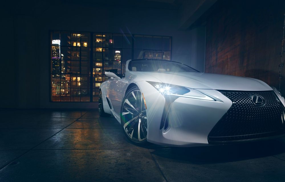Primele imagini cu Lexus LC Convertible Concept: prototipul niponilor va fi expus la Detroit și anunță o versiune de serie - Poza 10