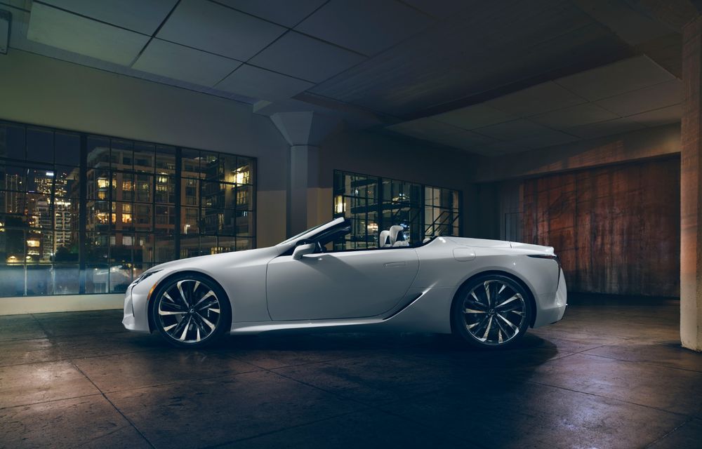 Primele imagini cu Lexus LC Convertible Concept: prototipul niponilor va fi expus la Detroit și anunță o versiune de serie - Poza 5