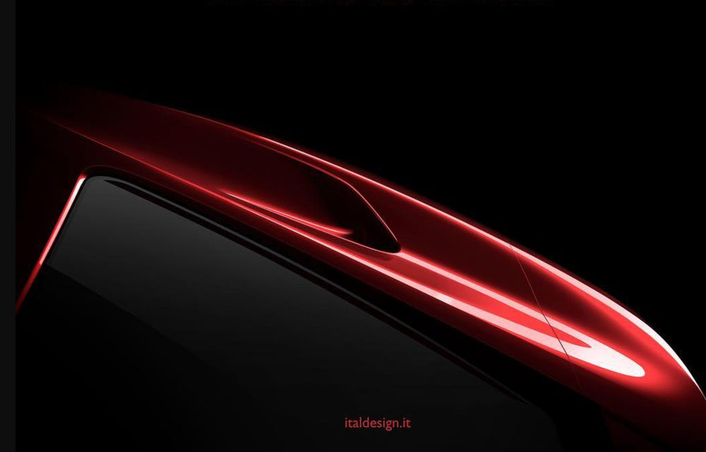 Italdesign prezintă primul teaser pentru un nou vehicul: lansarea va avea loc în 5 martie la Geneva - Poza 1