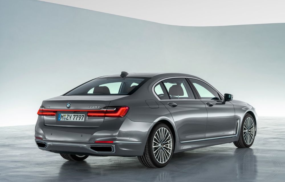 BMW Seria 7 facelift, imagini și detalii oficiale: design revizuit, asistent personal inteligent și motoare îmbunătățite - Poza 25