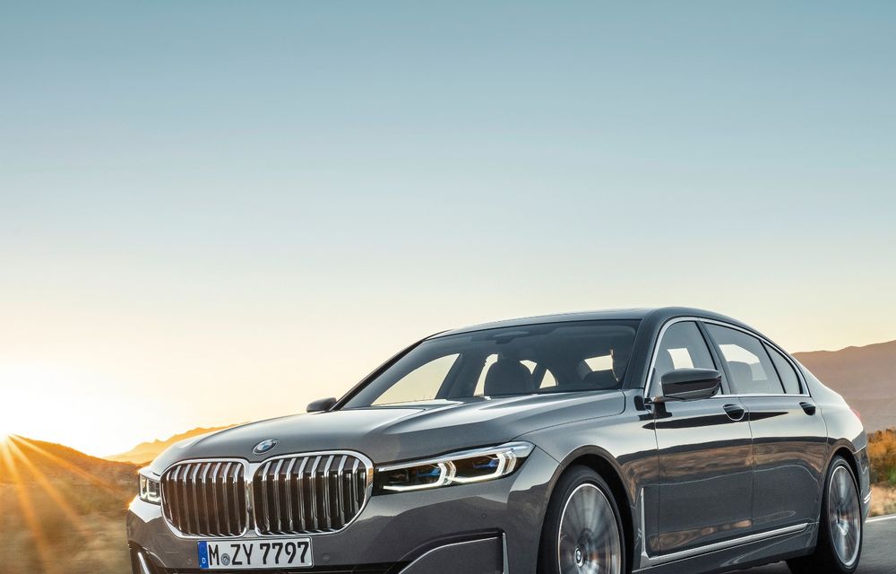 BMW Seria 7 facelift, imagini și detalii oficiale: design revizuit, asistent personal inteligent și motoare îmbunătățite - Poza 7