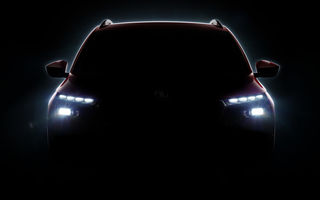 Primul teaser cu versiunea de serie a conceptului Skoda Vision X: noul SUV al cehilor va fi prezentat la Geneva