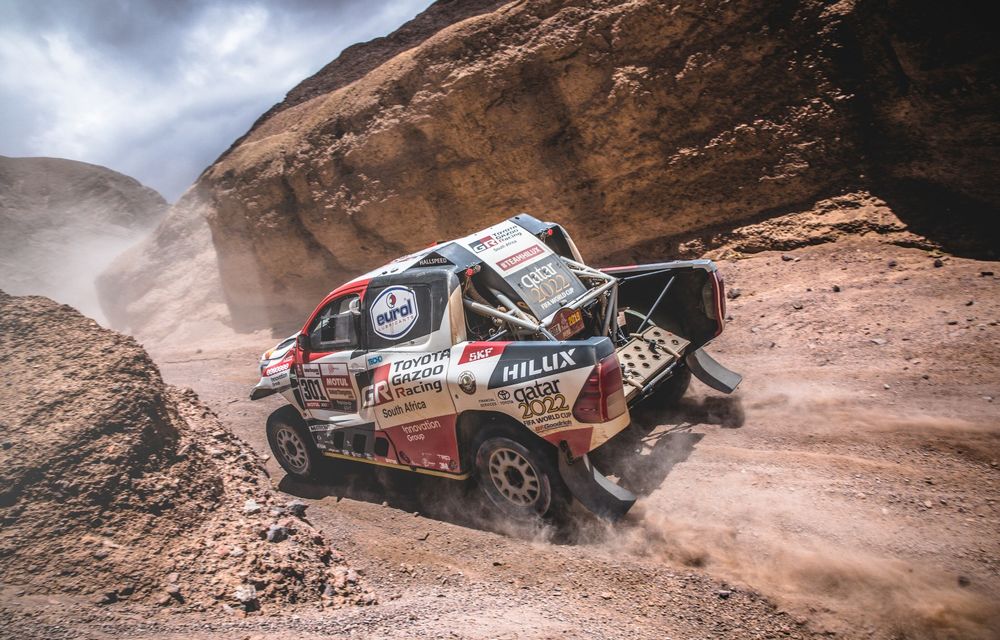 Nasser Al-Attiyah câștigă pentru a treia oară în carieră Raliul Dakar: Toyota obține prima victorie în cea mai dură competiție de rally raid din lume - Poza 2