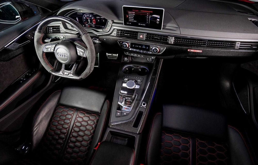 Audi RS4 Avant primește un pachet de performanță semnat de ABT: 530 CP și 680 Nm pentru break-ul german - Poza 11