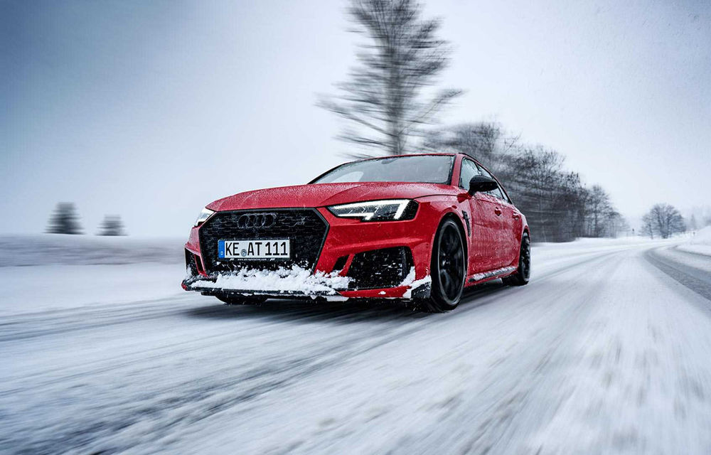 Audi RS4 Avant primește un pachet de performanță semnat de ABT: 530 CP și 680 Nm pentru break-ul german - Poza 1