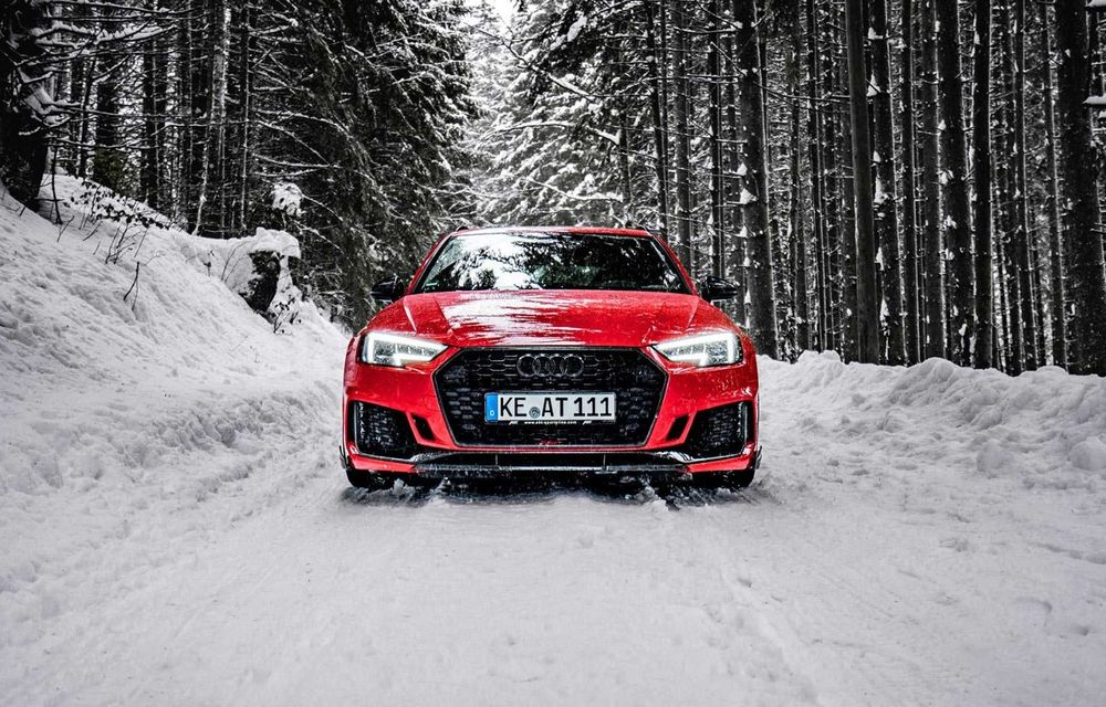 Audi RS4 Avant primește un pachet de performanță semnat de ABT: 530 CP și 680 Nm pentru break-ul german - Poza 2